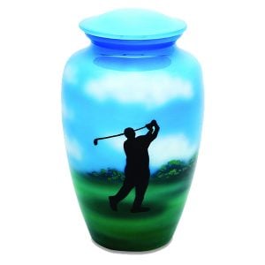Down the Middle Adult Urn