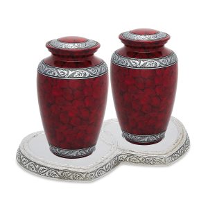Royal Red Companion Urn Set