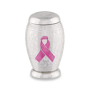 Pink Ribbon Token Urn