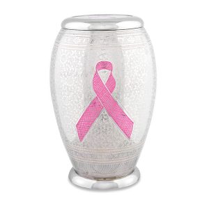 Pink Ribbon Adult Urn
