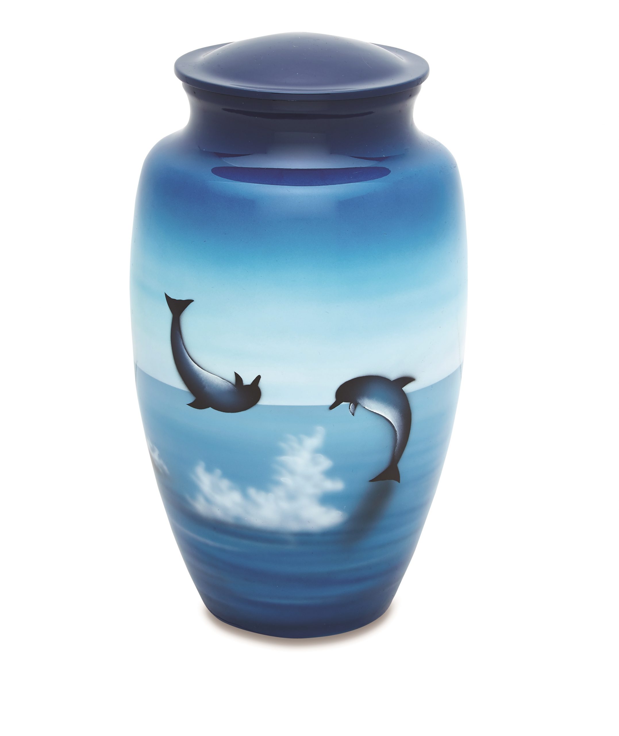 Frolicking Dolphins Adult Urn