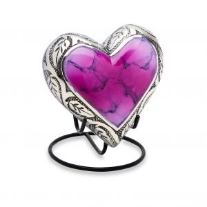 Grecian Pink Keepsake Heart