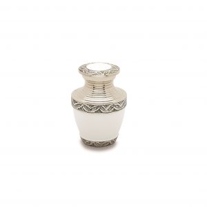 Grecian White Token Urn