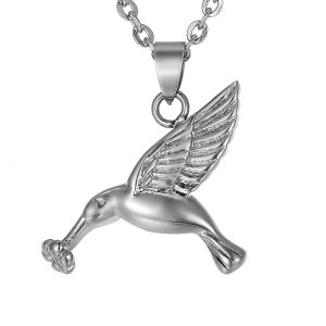 Hummingbird Cremation Urn Pendant