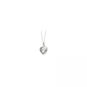 Always in my heart cremation urn pendant