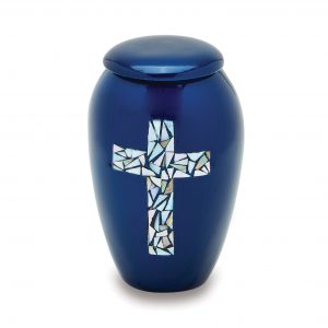 Blue Cross Token Urn
