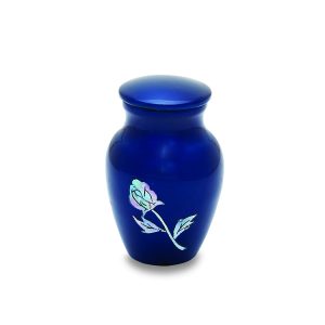 Blue Rose Token Urn