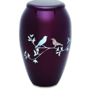 Purple Doves Adult Urn