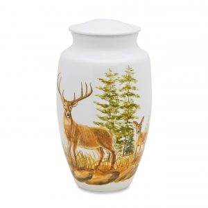 Two Deer Adult Urn
