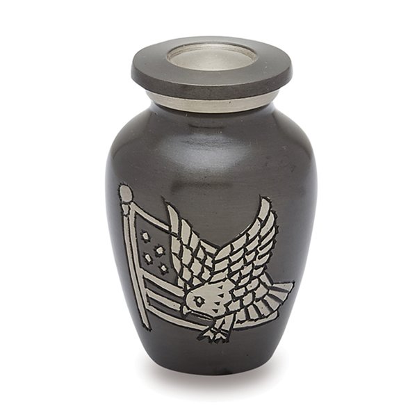 Aluminum American Pride Token Urn